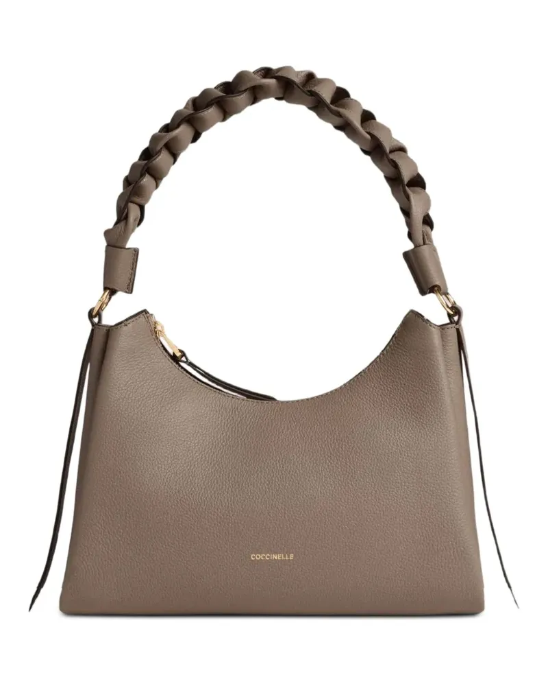 Coccinelle Boheme braided shoulder bag - Grau Grau