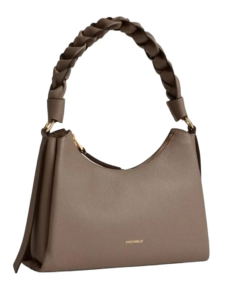 Coccinelle Boheme braided shoulder bag - Grau Grau