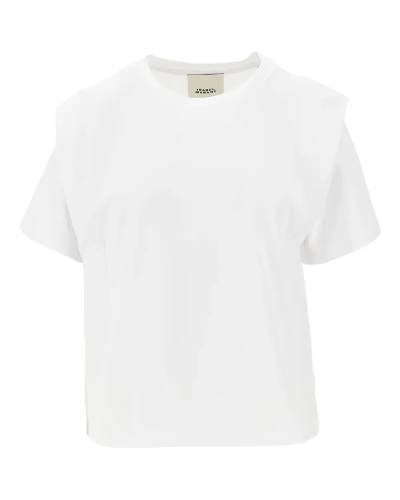 Isabel Marant Zelitos padded T-shirt - Weiß Weiß