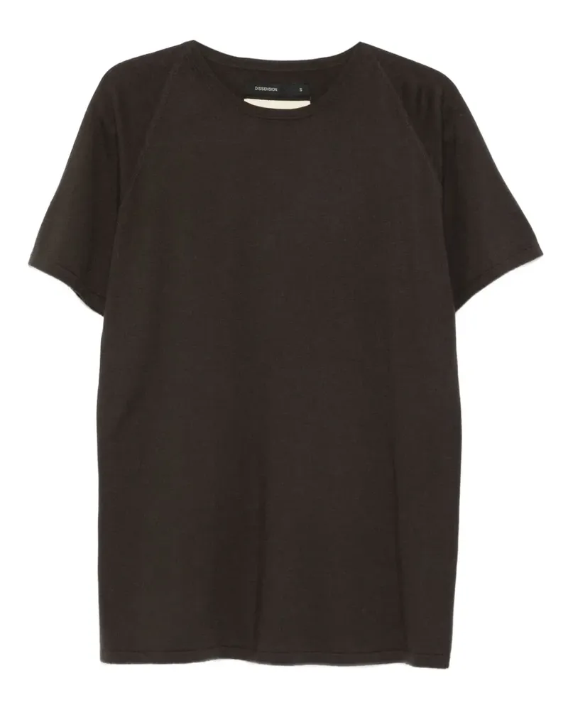 Frenckenberger T-Shirt mit Raglanärmeln - Schwarz Schwarz