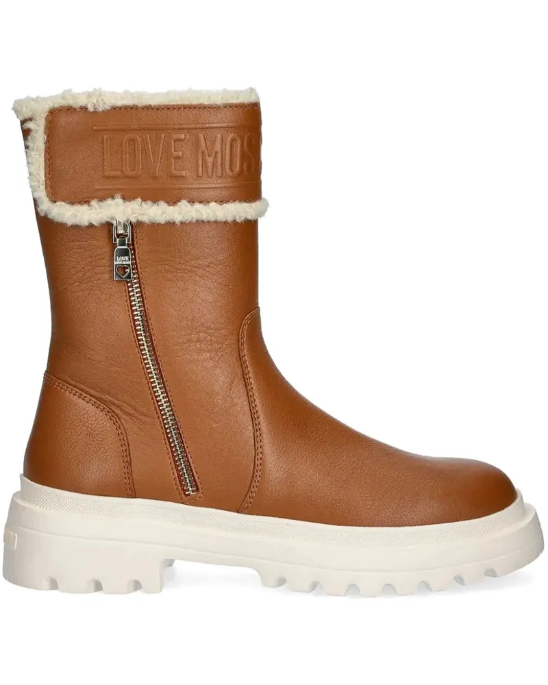 Moschino Her Love Stiefel - Braun Braun
