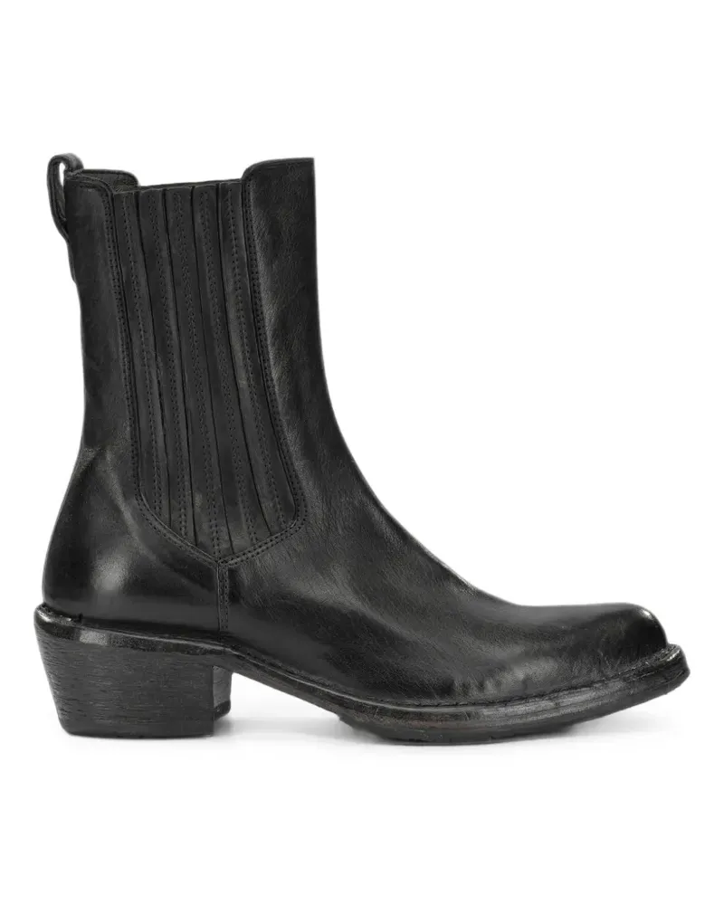 Moma Klassische Stiefeletten - Schwarz Schwarz
