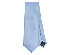 Gestreifte Jacquard-Krawatte aus Seide