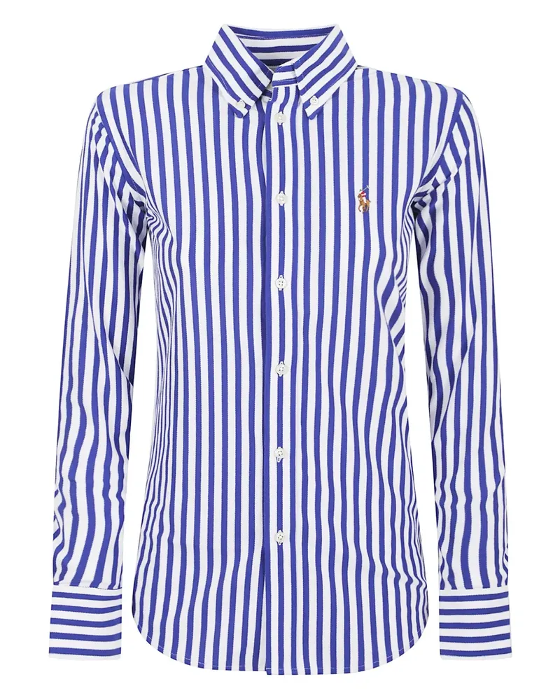Ralph Lauren Gestreiftes Hemd - Blau Blau