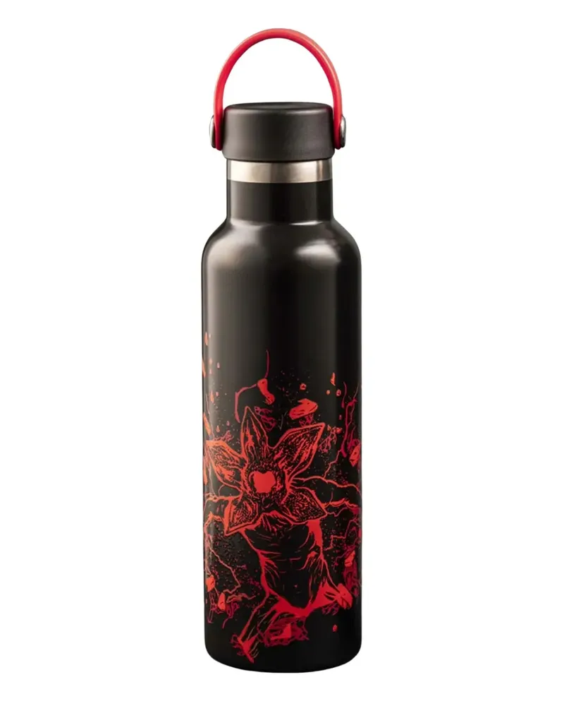 Bialetti x Netflix Stranger Things Thermoflasche (600ml) - Schwarz Schwarz