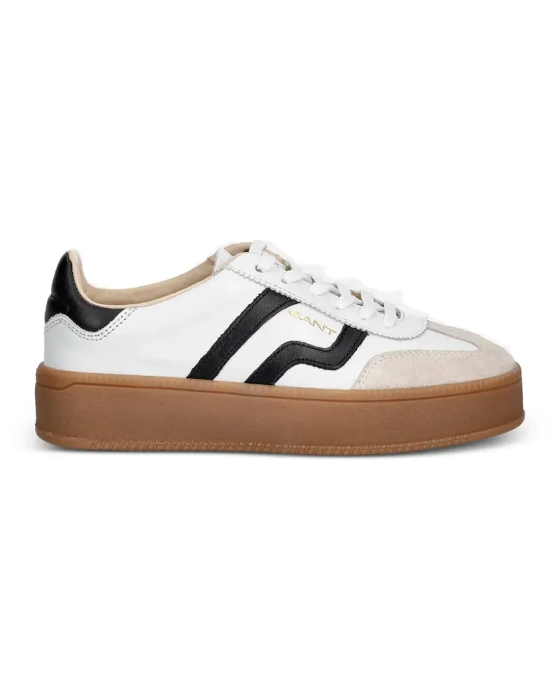 Gant Cuzmani panelled platform sneakers - Weiß Weiß