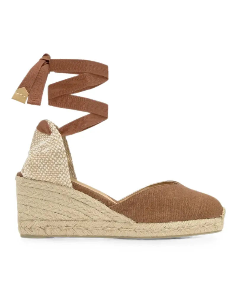 Castañer Chiara wedge espadrilles - Braun Braun