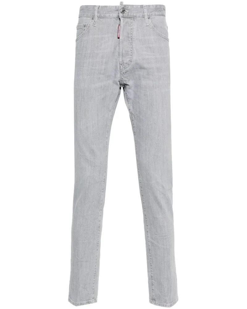 Dsquared2 Cool Guy Tapered-Jeans - Grau Grau