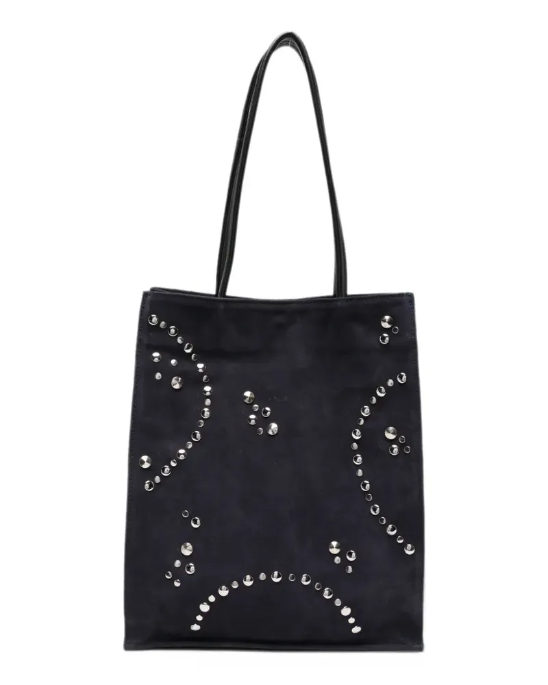 GIMAGUAS Sara stud-embellished tote bag - Blau Blau