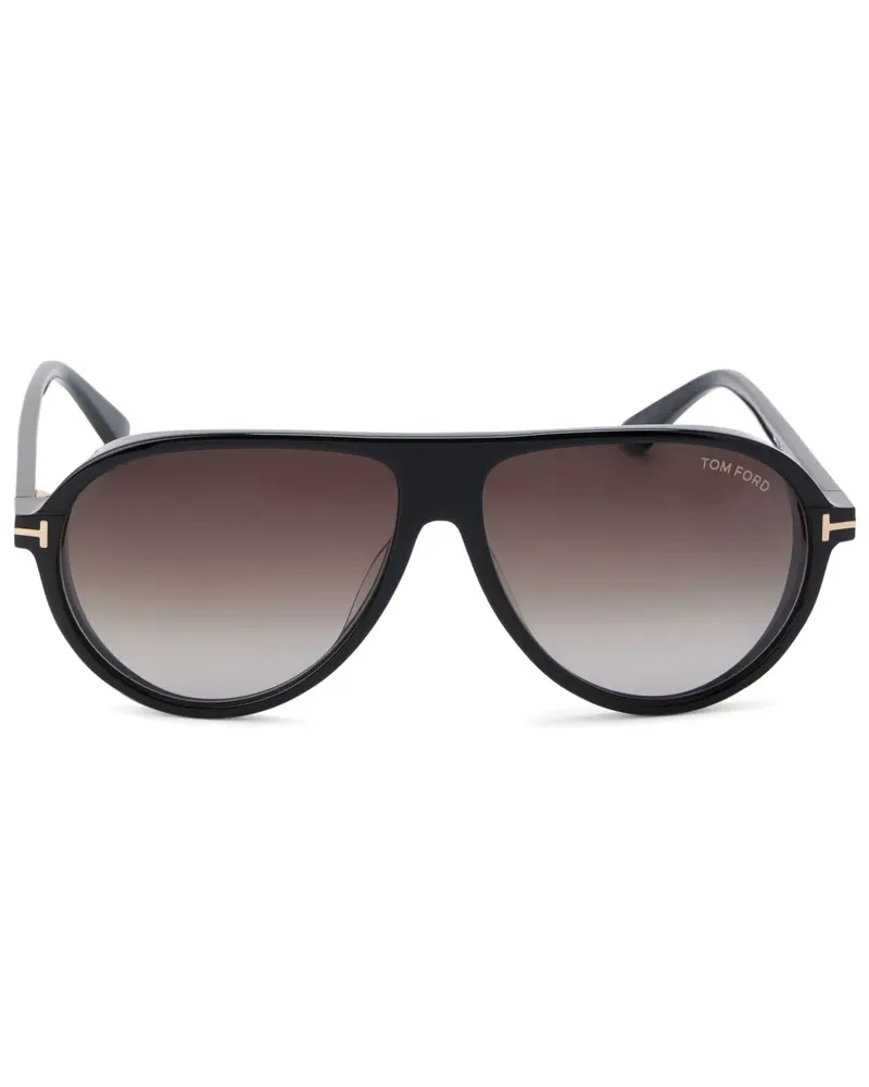Tom Ford Marcus Pilotenbrille - Schwarz Schwarz