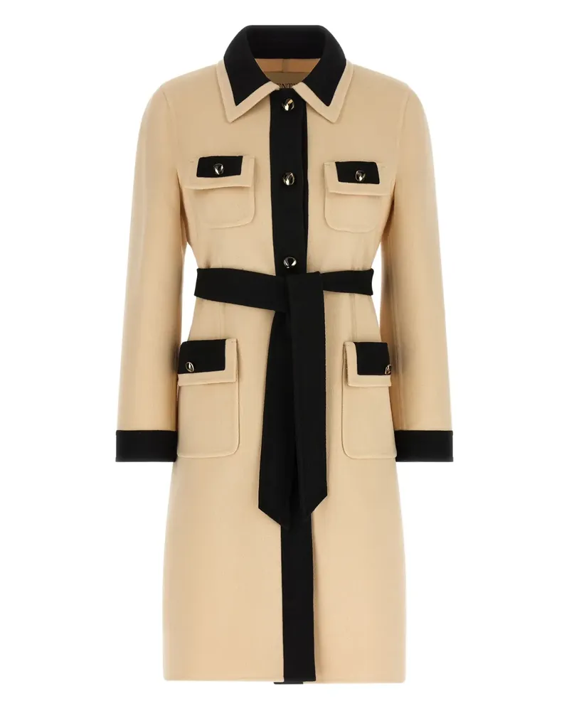 Valentino Garavani Parka mit Kontrastdetails - Nude Nude