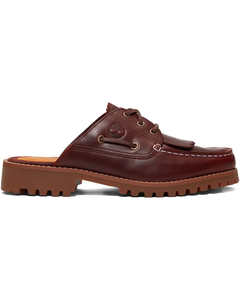 Timberland Mules mit Schnürung - Rot Rot
