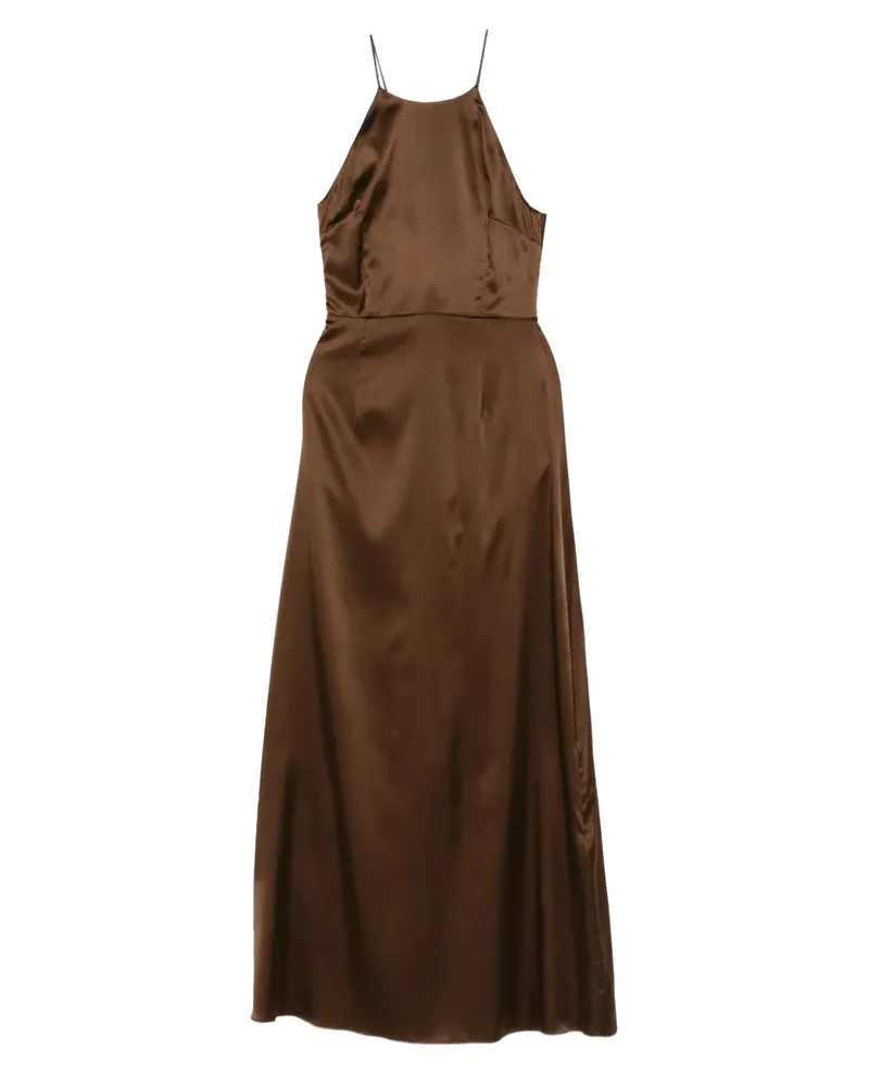 The Garment Cata tie-detail maxi dress - Braun Braun