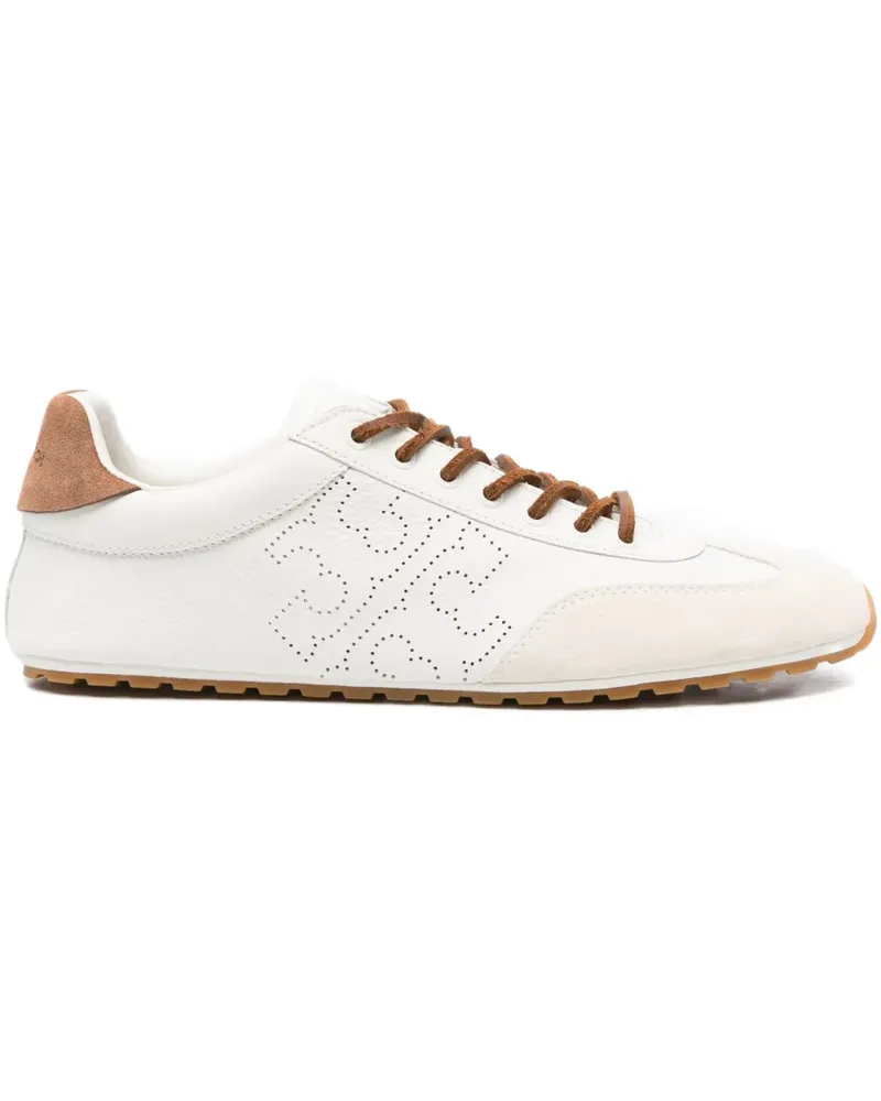 Tory Burch Perforierte Travel Sneakers - Weiß Weiß