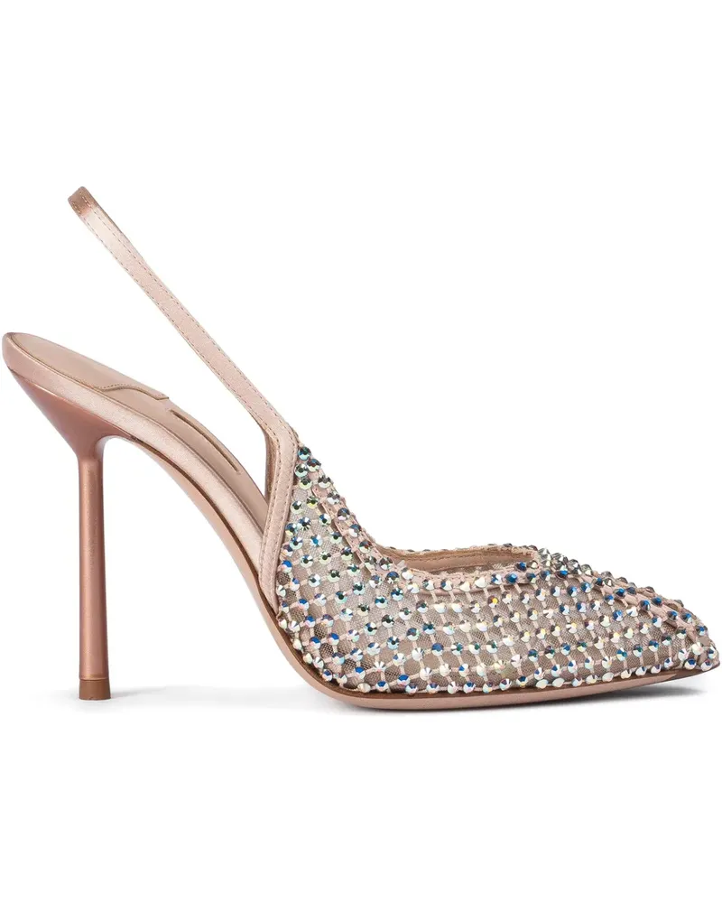 Le Silla Gilda Pumps 100mm - Nude Nude