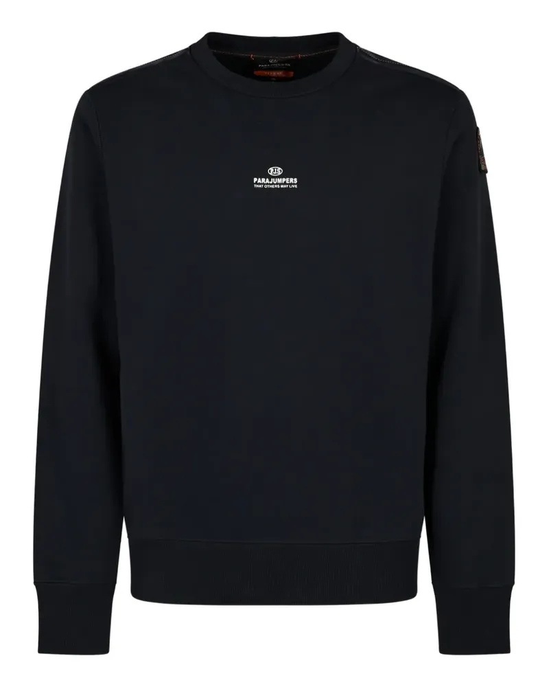 Parajumpers logo-print sweatshirt - Blau Blau