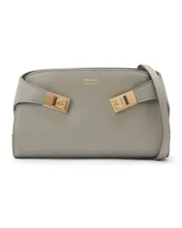 Ferragamo Hug Umhängetasche Grau