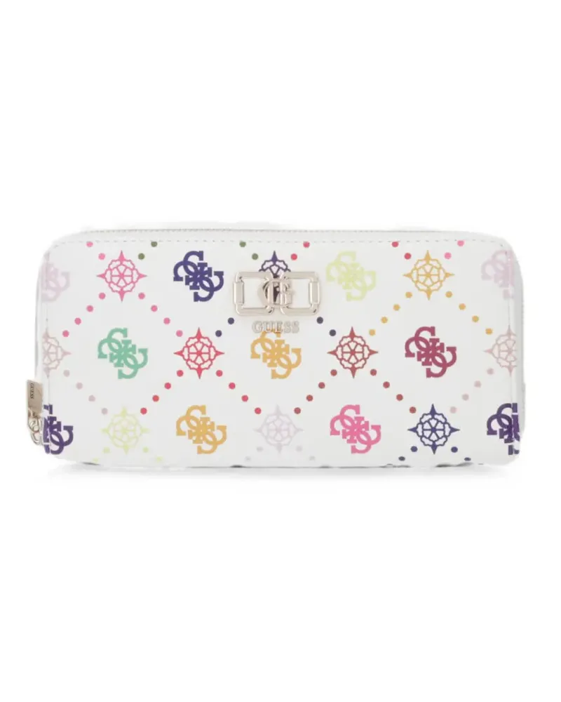 Guess Emelie Portemonnaie mit Logo - Weiß Weiß