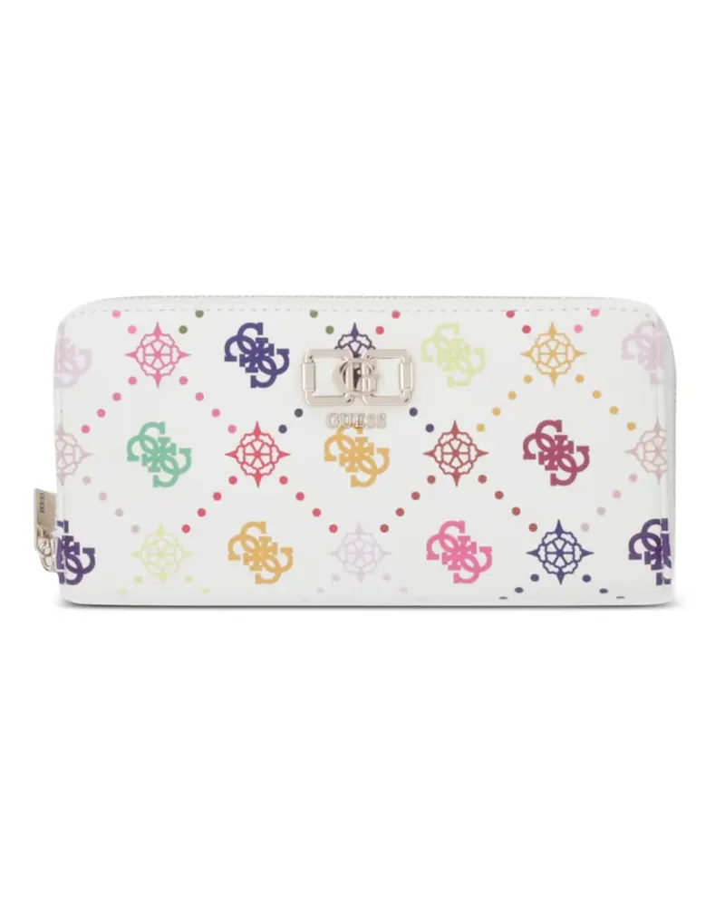 Guess Emelie Portemonnaie mit Logo - Weiß Weiß