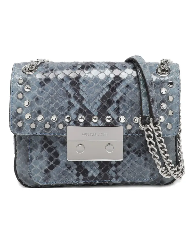 Michael Kors Kleine Sloan Schultertasche - Blau Blau