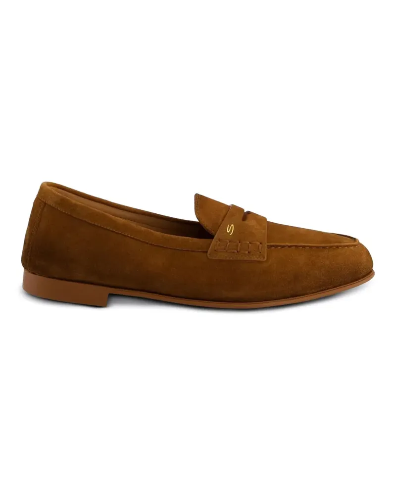 Santoni Vibe loafers - Braun Braun