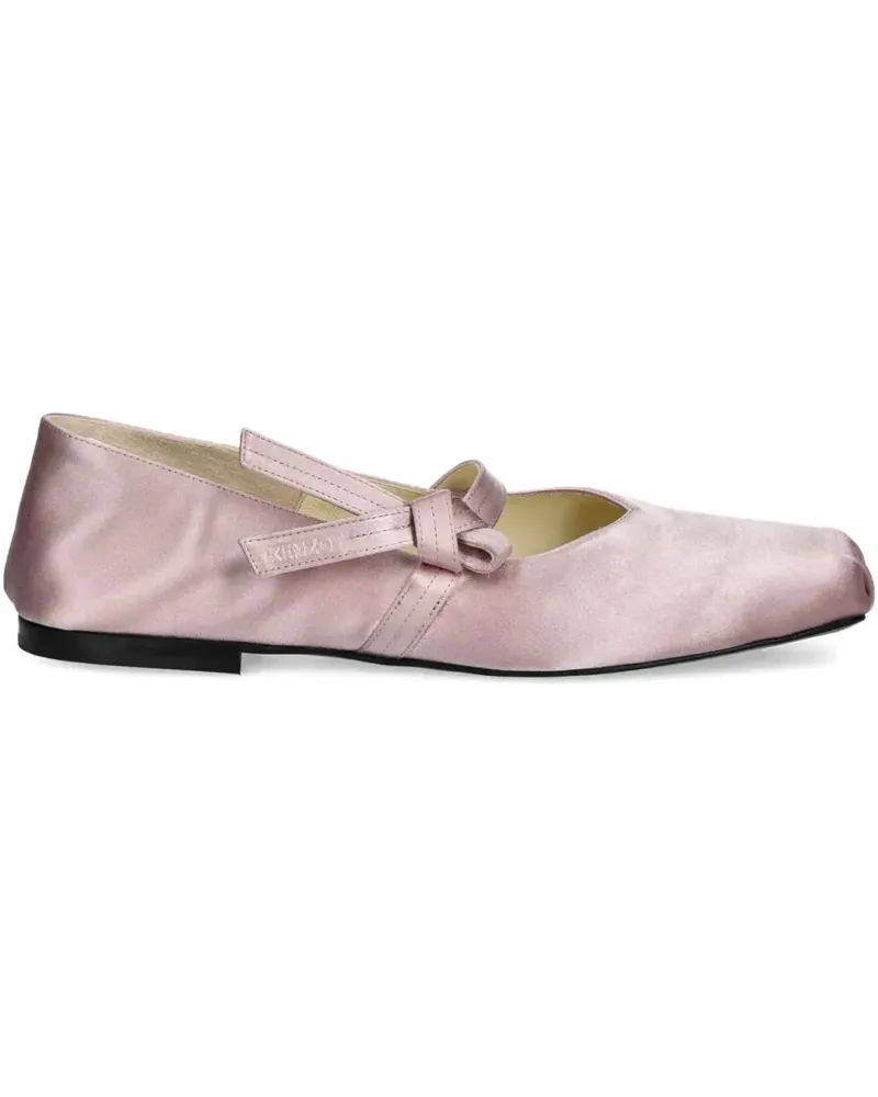 Kenzo Ballerinas aus Leder - Rosa Rosa