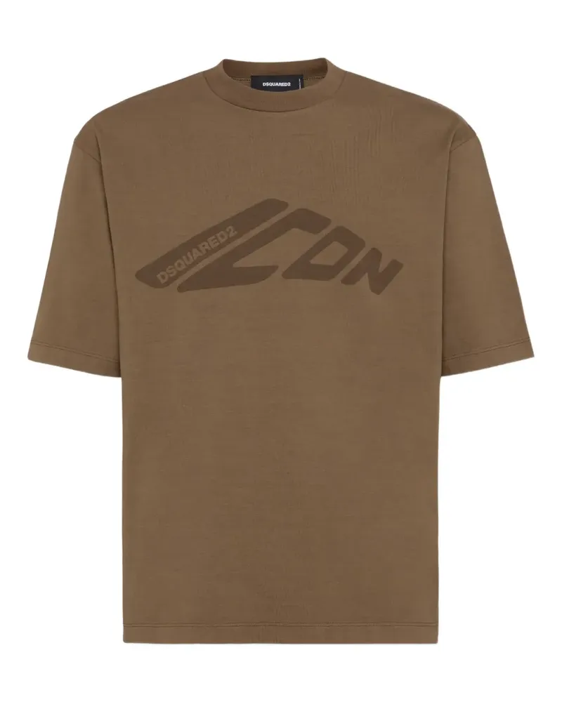 Dsquared2 Icon New Generation T-Shirt - Braun Braun