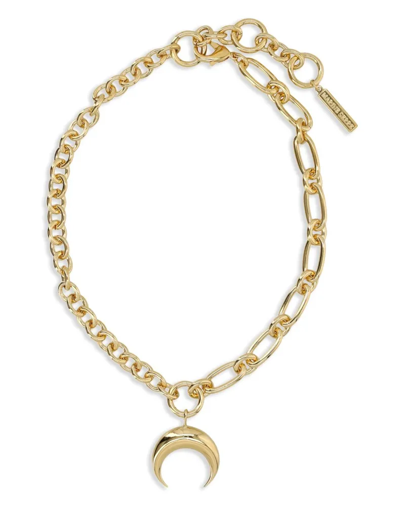 Marine Serre Regenerated Moon Halskette - Gold Gold