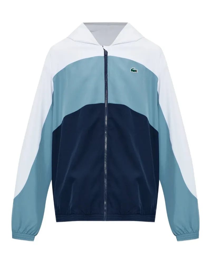 Lacoste colour-block hooded jacket - Weiß Weiß