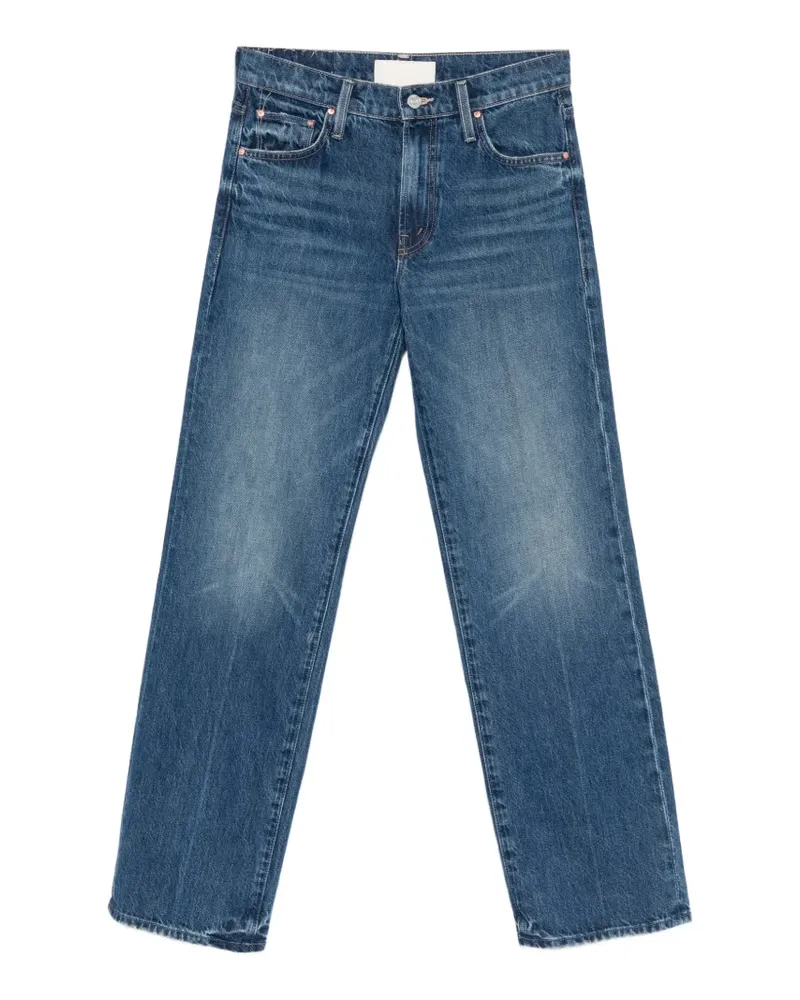 Mother The Mid Rise Rambler Skimp Jeans - Blau Blau