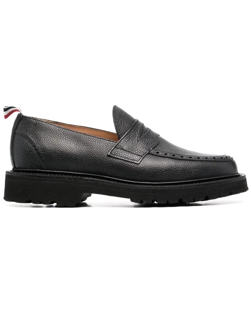 Thom Browne Klassische Penny-Loafer Schwarz