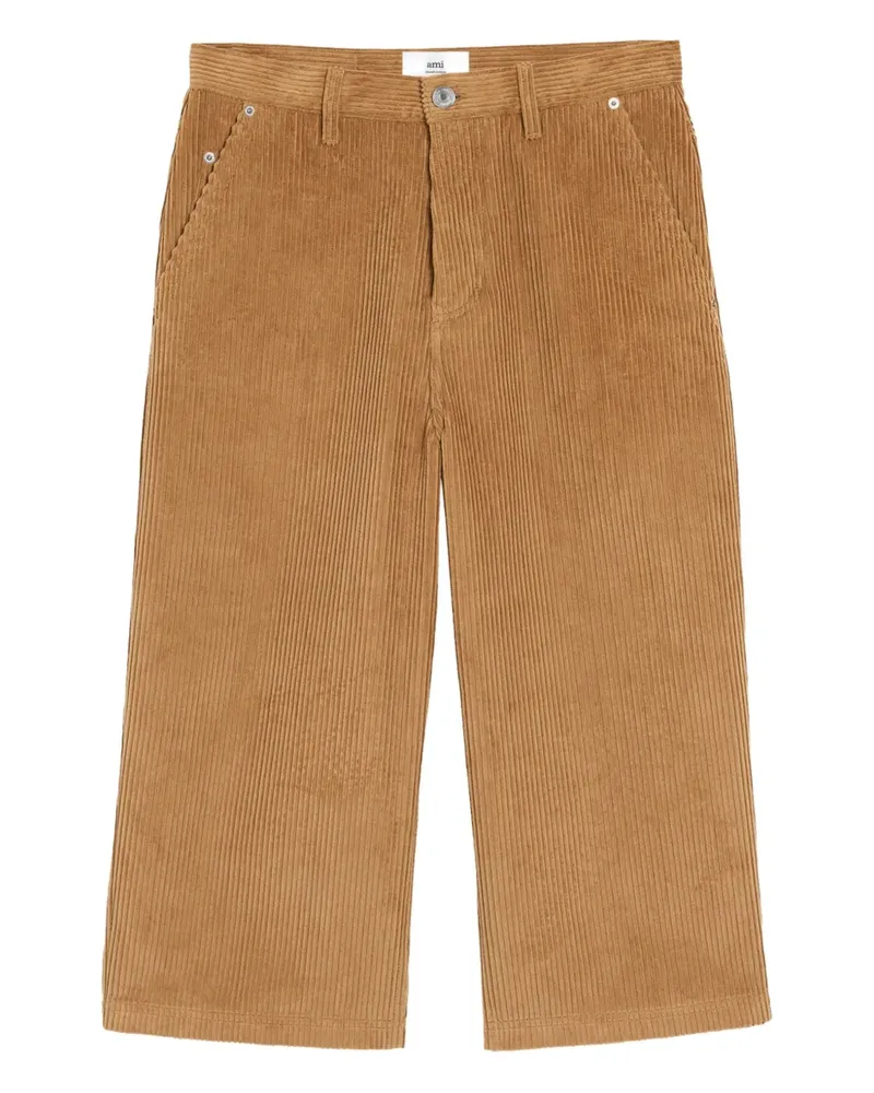 AMI Paris Bermudas aus Cord - Braun Braun