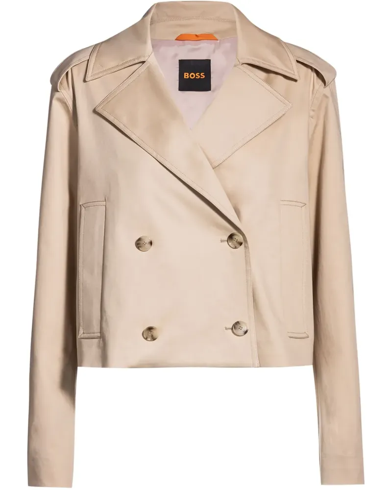 HUGO BOSS Klassische Cabanjacke - Braun Braun