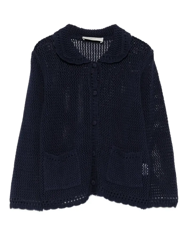 Dunst long-sleeves cardigan - Blau Blau