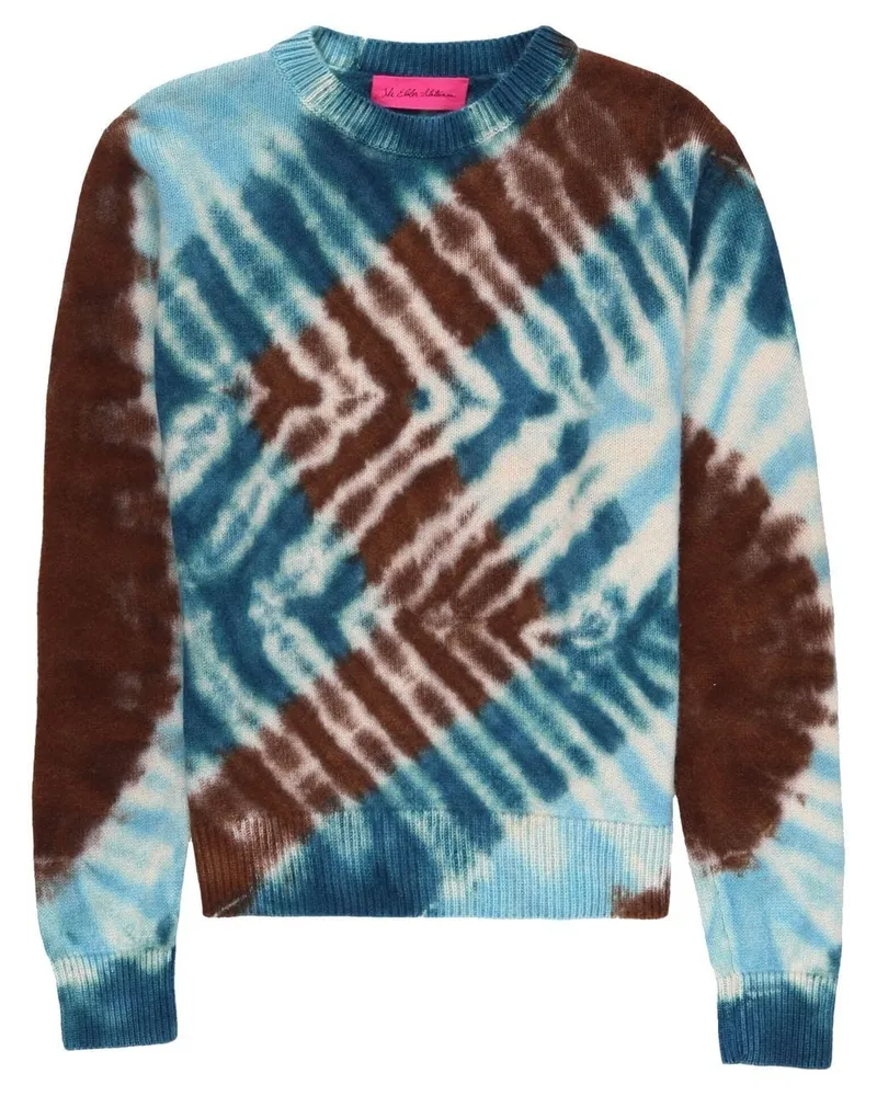 The Elder Statesman Pullover mit Zickzackmuster - Braun Braun