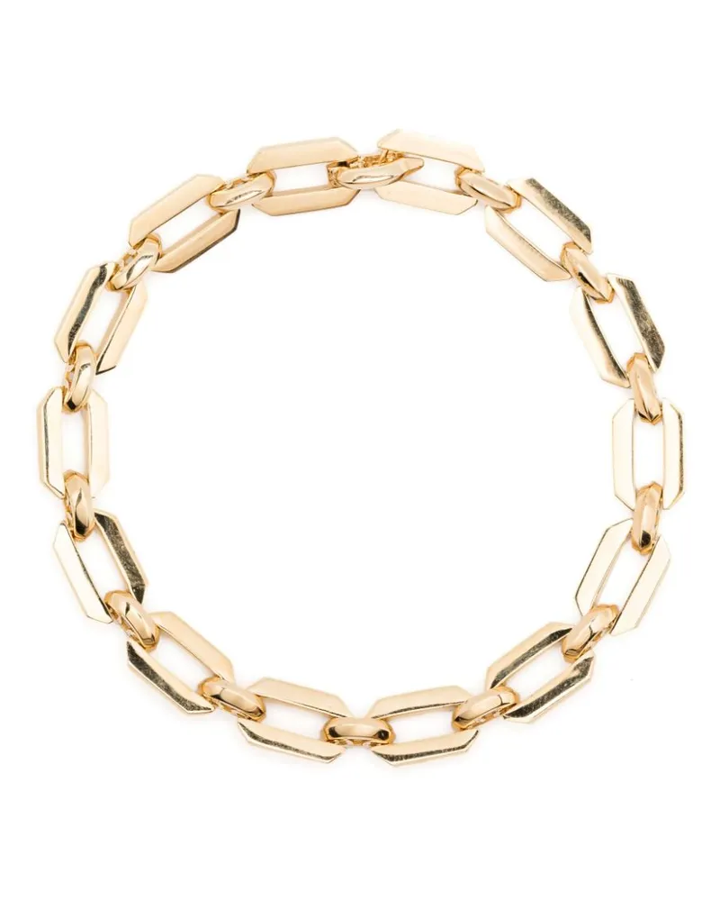 SHAY 18kt Flat Geo Gelbgoldarmband Gold
