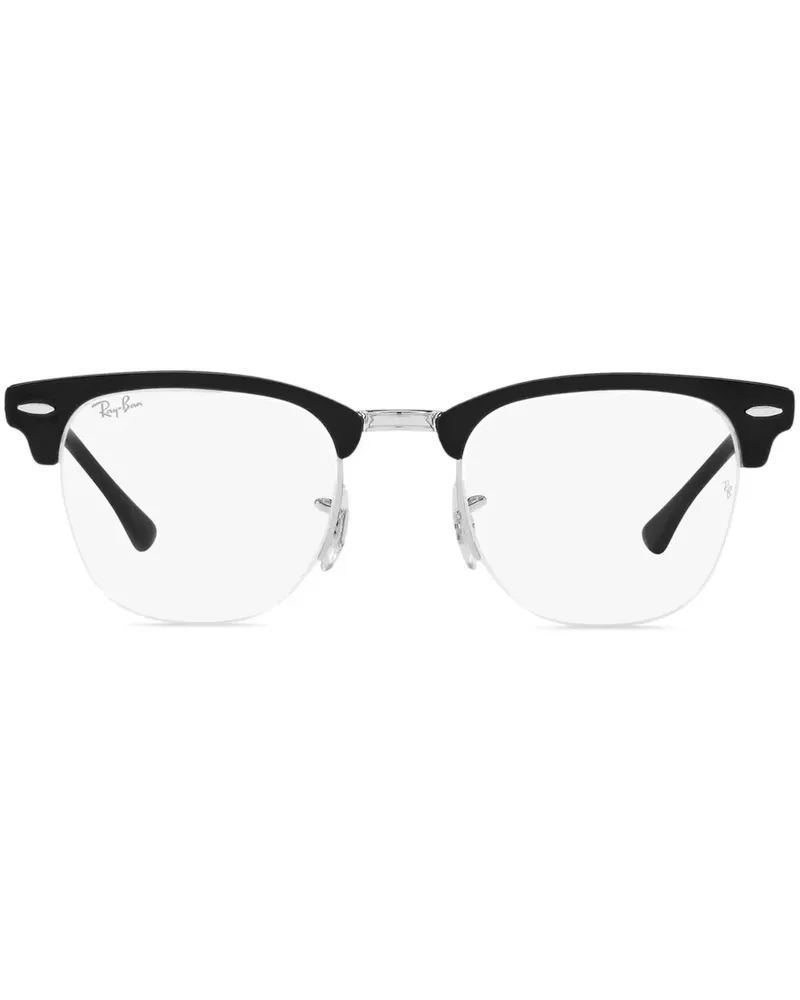 Ray Ban Clubmaster Brille - Schwarz Schwarz