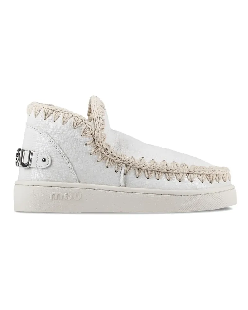 Mou Slip-On-Sneakers mit Flechtdetail - Weiß Weiß