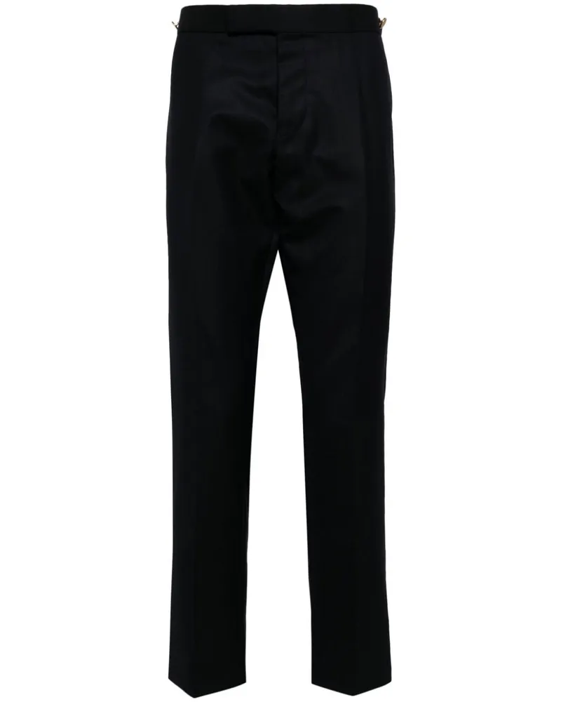 Thom Browne Hose mit seitlichen Riegeln - Blau Blau