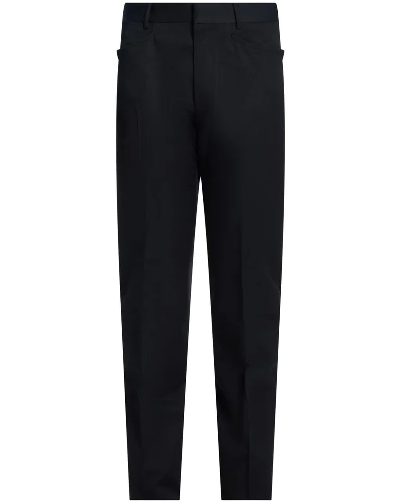 Tom Ford Klassische Straight-Leg-Hose - Schwarz Schwarz