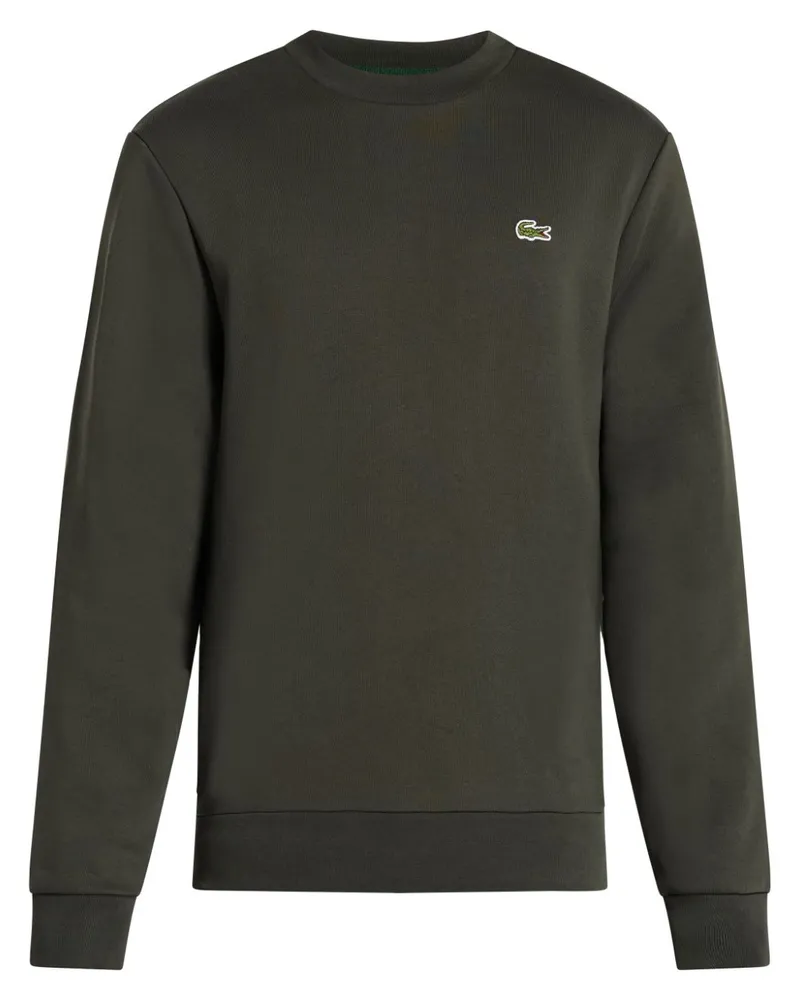 Lacoste Sweatshirt mit Logo-Applikation - Grün Grün