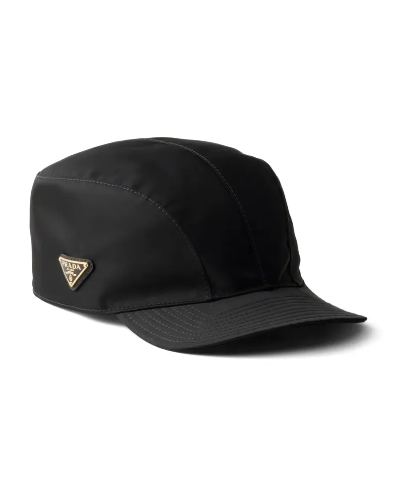 Prada Re-Nylon baseball cap - Schwarz Schwarz