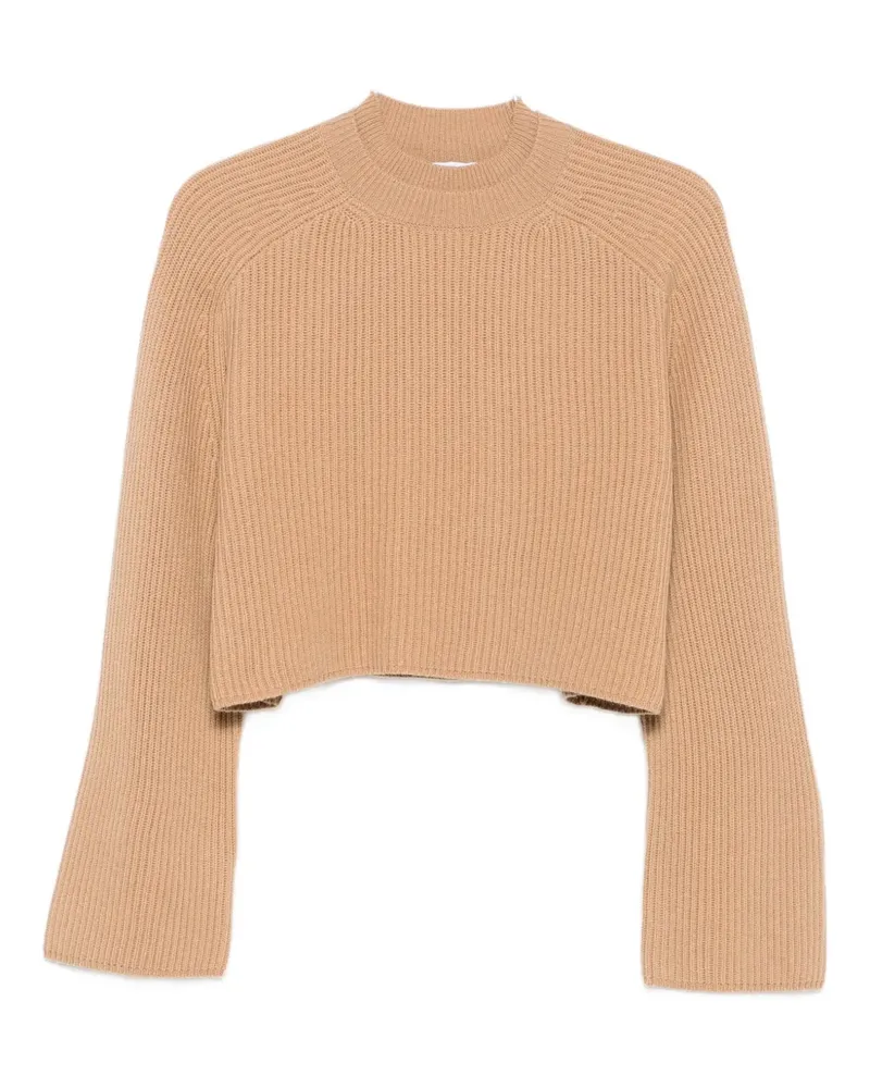 Max Mara Pullover aus Wollgemisch - Nude Nude