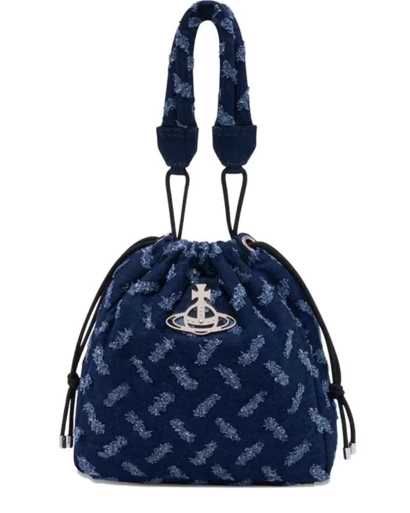 Vivienne Westwood Hilary bucket bag - Blau Blau