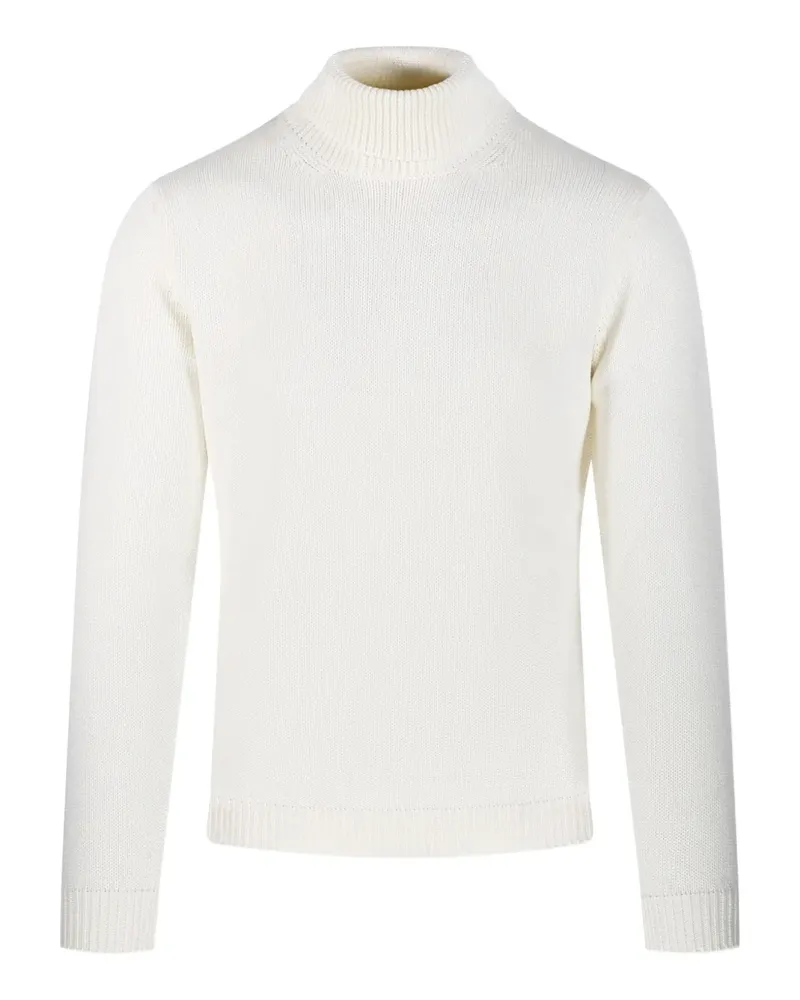Roberto Collina Pullover mit Rollkragen - Weiß Weiß