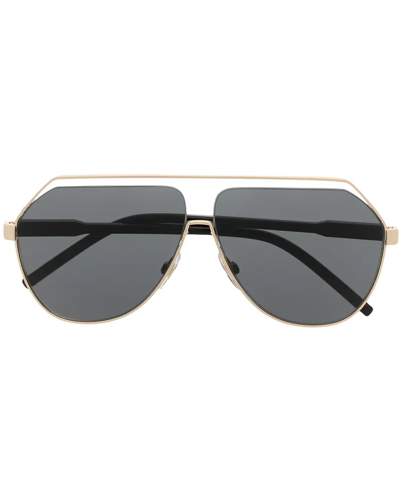 Dolce & Gabbana DG2266 Pilotenbrille - Schwarz Schwarz