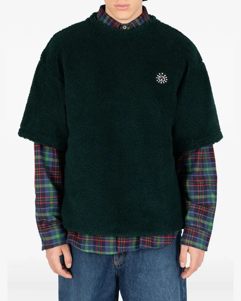 Société Anonyme Besticktes Sunny T-Shirt - Grün Grün