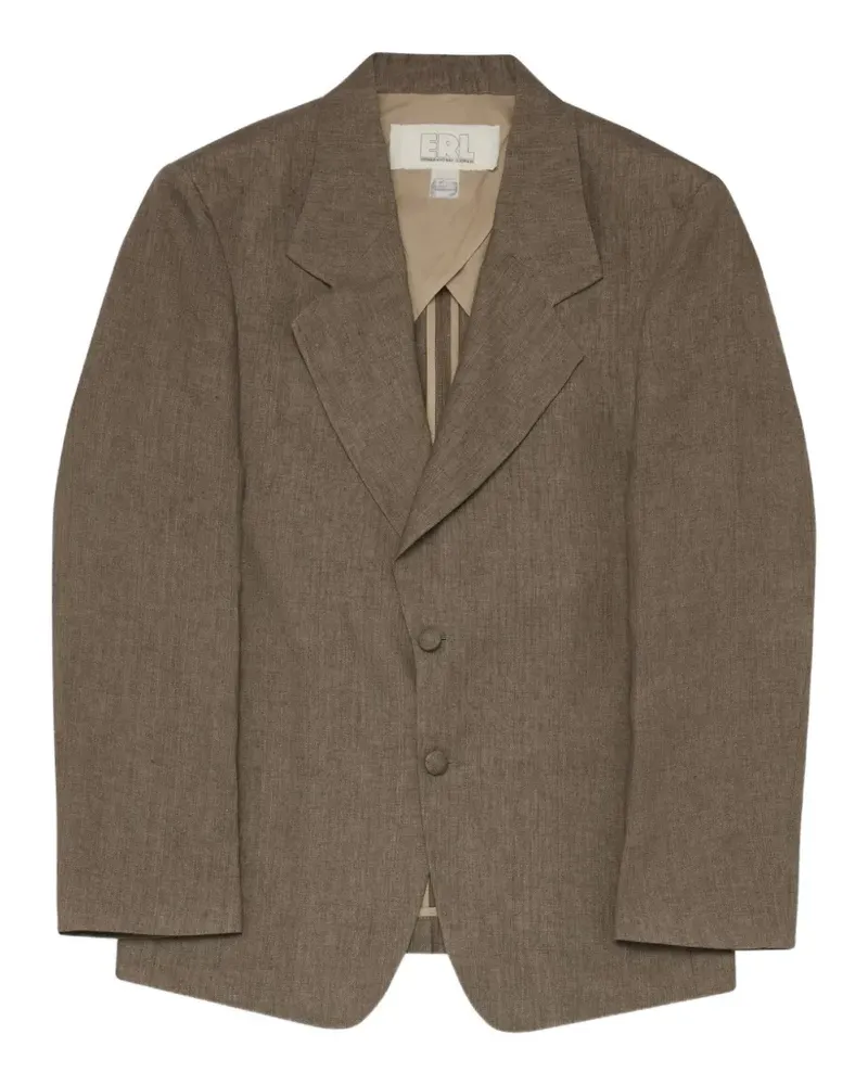 ERL Jacke mit Knöpfen - Braun Braun