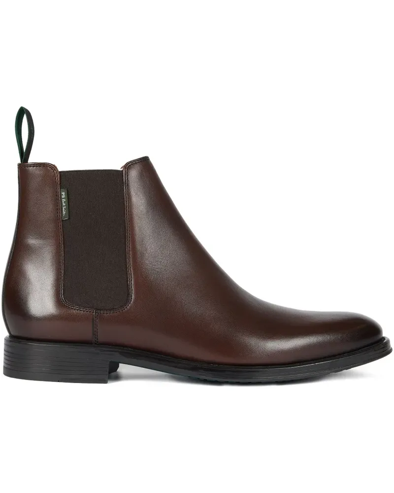 Paul Smith Chelsea-Boots mit elastischen Einsätzen - Braun Braun