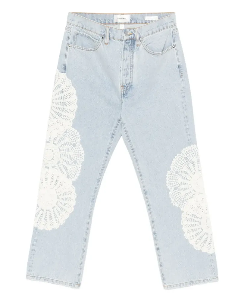 Frame Denim The Crochet Jeans - Blau Blau